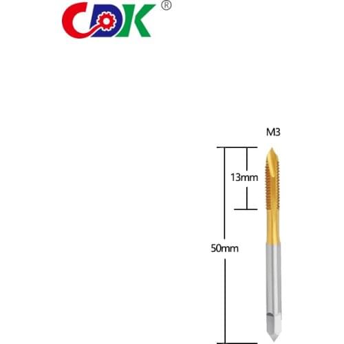 One pcs M3 Spiral Point Tap Thread Taps Thread Metric Plug Drill Bits Hand Tools