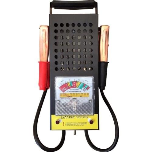 New Car Motorcycle Battery Tester Tool 6V 12V Portable 100Amp Metal Mechanics Tool Battery Load Tester