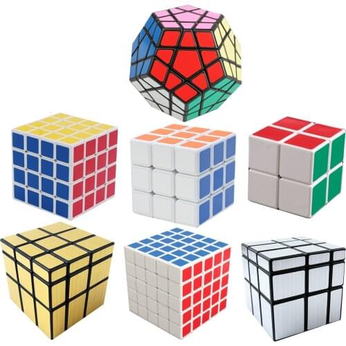 Professional 2x2 3x3 4x4 5x5 Competition Magic Cube Set Cubing Classroom Speed Cubes Puzzles Toys For Children Gift