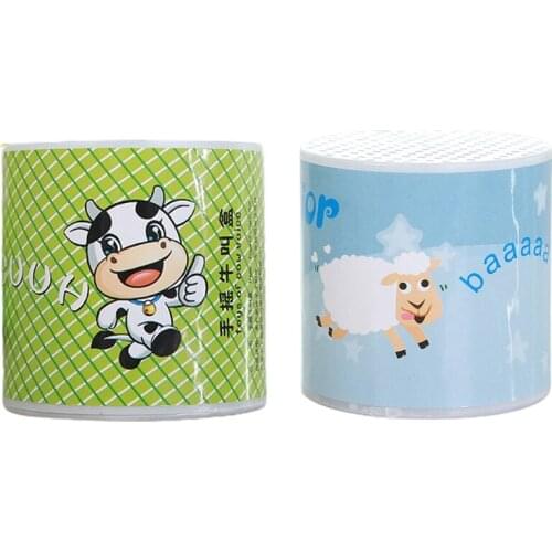 Funny Special Effects Upside Down Sound Box Toy Accessories Cylinder Music Box Cow Called Sheep Call Sound Tube To