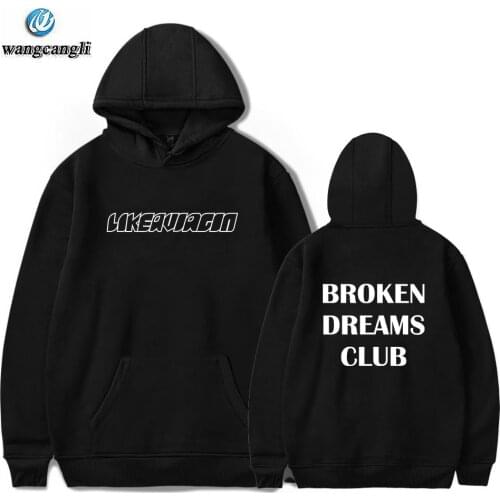Broken Dreams Club Print Hoodies Women/Men Autumn Winter Harajuku Tumblr Hoodie Sweatshirt Loose Outerwear Pullover Jacket Coat