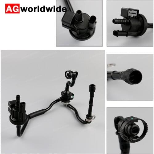 06H906517B Kit For Audi A3 A4 TT For Volkswagen Golf Jetta MK6 Passat CC Alhambra Intake System Vacuum Valve Purge Solenoid 1.8