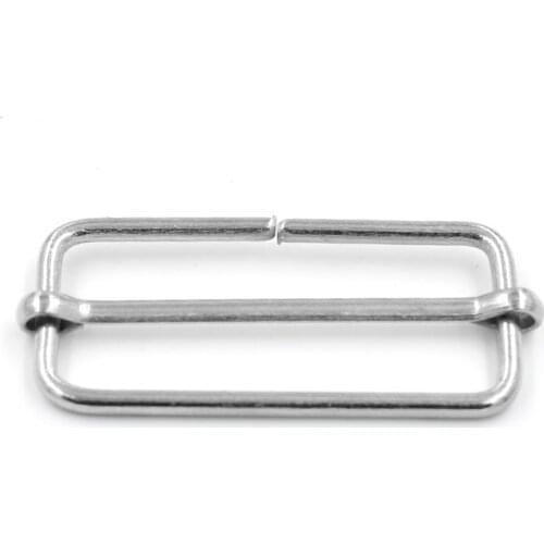 10 pieces/lot) iron wire. Circle. Square circle. Ms. bag accessories. Metal adjustment buckle. Luggage strap buckle