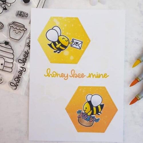 2020 Hot "Un-bee-lievable" Metal Cutting Dies&Coordinating Stamps For Scrapbooking Craft Die Cut Card Making Embossing Stencil