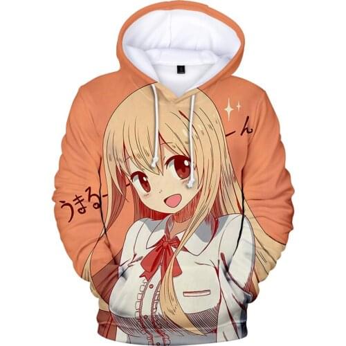 2021 Anime Himouto Umaru chan 3D Hoodies Sweatshirts Men Woman Fashion Hooded New Trend Casual Pullovers Tracksuit Clothing