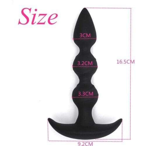 Anal Plug Balls Anal Toys Butt Plug Sex Stopper Woman Sex Toys Exotic Accessories Erotic Anus Buttplug Toys for Adults 18