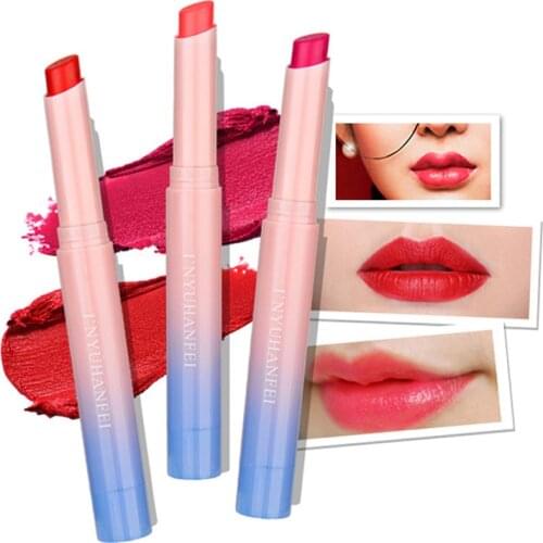 Dropshipping 1 Pcs Lipstick Long Lasting Moisturizing Lips Makeup Tint Lip Stick Pen SMJ