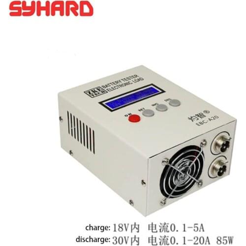 EBC-A20 Battery Tester 5A Charge 20A Discharge Support PC Software Control 30V 20A 85W Lithium Lead-acid Batteries CapacityTest
