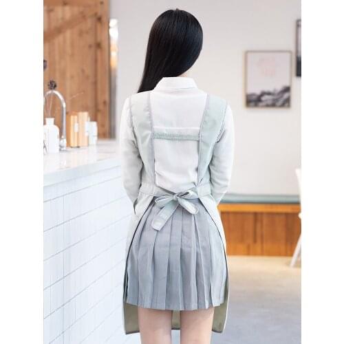 Apron Womens Kitchen Household Waterproof and Oilproof Fashionable Cute Japanese 2019 New Custom Workwear Adult Overalls