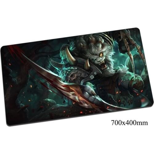 Rengar mouse pad 70x40cm gaming mousepad gear lol gamer mouse mat pad Pridestalker game computer High-end mouse play mats