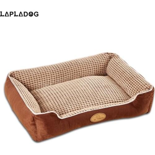 Dog Beds For Small Medium Large Dogs House Mat Pet Nest Soft Cat Kennel Puppy Mattress Cushion Products For Animals ZL404