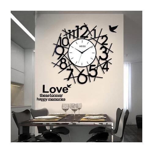 Metal Wall Decoration Sofa Background Wall Decoration Modern Restaurant Living Room Porch Wall Hanging Mirror
