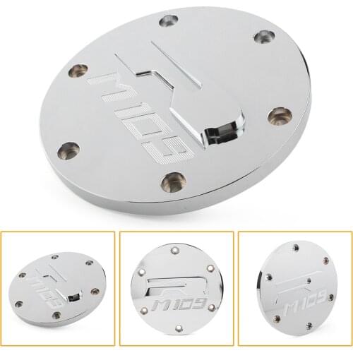 Motocycle Derby Side Cap Chrome For Suzuki Boulevard M109R VZR1800 Intruder M1800R 2006 2007 2008 2009 2010 2011 2012-2018