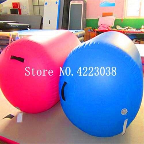 Free Shipping 1.2m*0.8m Fitness Exercise Equipment Training Gym Tumble Air Roller Inflatable Gymnastics Track Roller