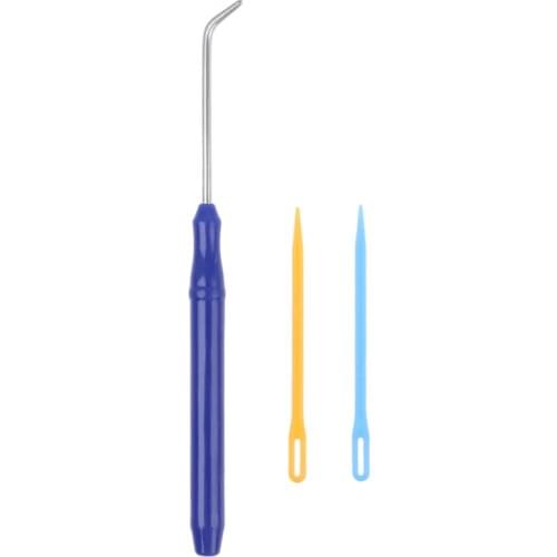 Needle + Hook Crochet Hook Set For Knifty Knitter & Knitting Loom Hook 1 Set New