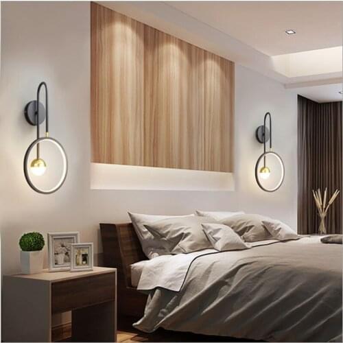New Design LED Wall Lamp 20W AC 80-220V Bedroom Wall Light Fixture Nordic Sconce Light for Living Room