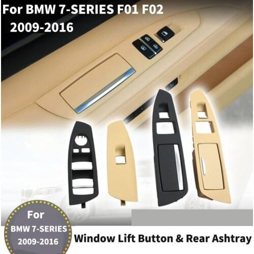 LHD Beige Black Cream Car Rear Door Interior Armrest Ashtray Assembly For BMW 7-SERIES F01 F02 730 735 740 745 750 760 09-2016