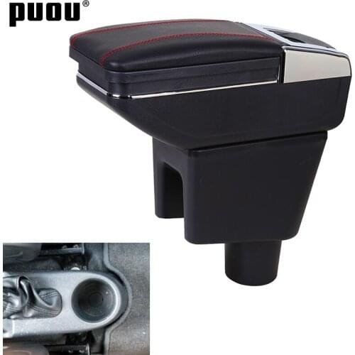 Armrest For Proton BLM FL FLX Dual layer Heighten Large space Central Store content box with cup holder ashtray USB interface Ca