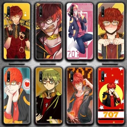 Popular 707 Mystic Messenger Phone Case For Huawei Nova 6se 7 7pro 7se honor 7A 8A 7C 9C Play