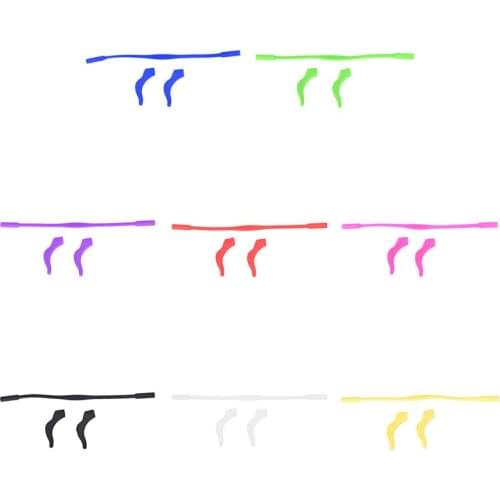 Cord Silicone Kids Eyeglasses Head Band Strap Cord Children Glasses Safety Band Strap Retainer Eyeglasses Cord Chain 1SET