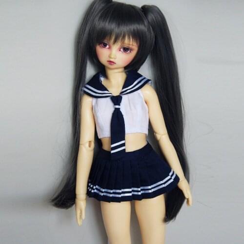 [wamami] 251# Blue School Uniform/Suit For 1/4 MSD AOD DOD BJD Dollfie