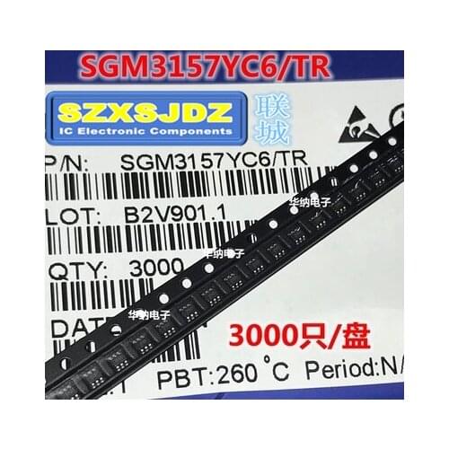 1pcs-100pcs SGM3157 3157 SGM3157YC6 SGM3157YC6/TR SC70-6