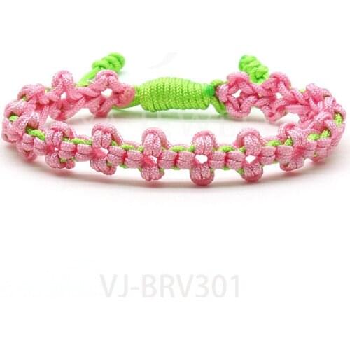 2021 New Design Fashion Simple Bracelet Adjustable Size Handmade Colorful Rope Sport Bracelets For Summer bracelets for women