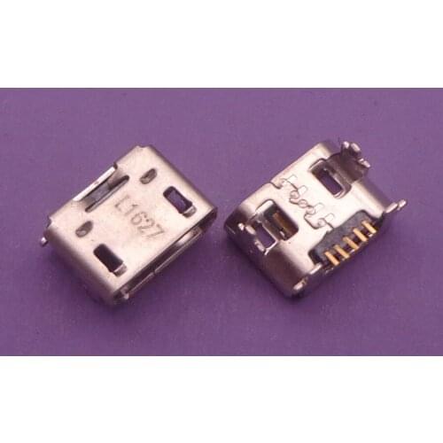 5pcs free shipping Micro mini USB jack 5pin Charging Port Connector for LISTING 2X Verizon Ellipsis 8