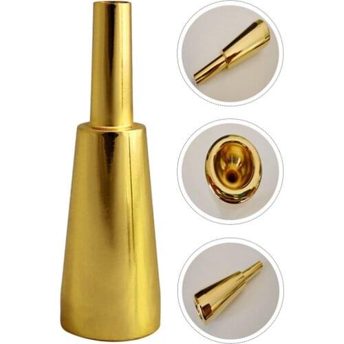 American Style Trumpet Mouthpiece Heavy Type Golden Instrument Mouthpiece