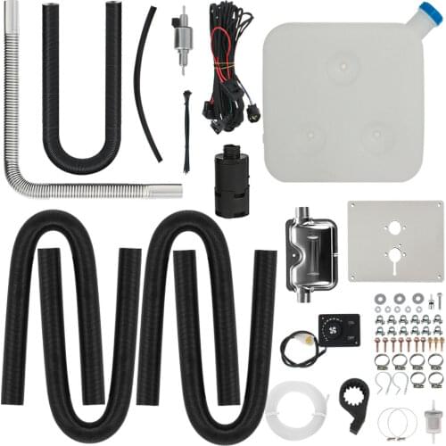 All In One Car Heater 8KW 12V Air Diesels Heater Set For Trucks Motor-Homes Boats Bus +LCD key Switch+Remote