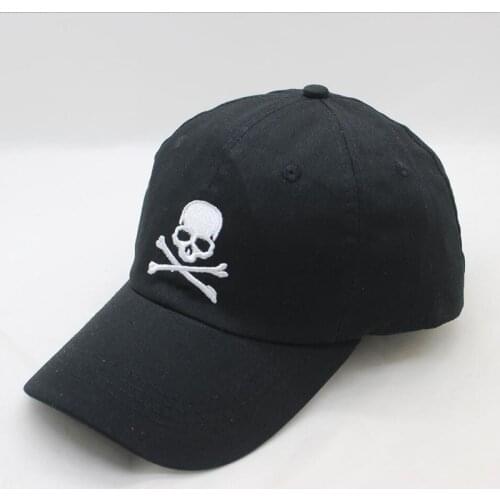 New skull head Embroidery Baseball Cap Fashion Wild Riding Visor Youth Hip Hop Cap Sports Leisure Cap
