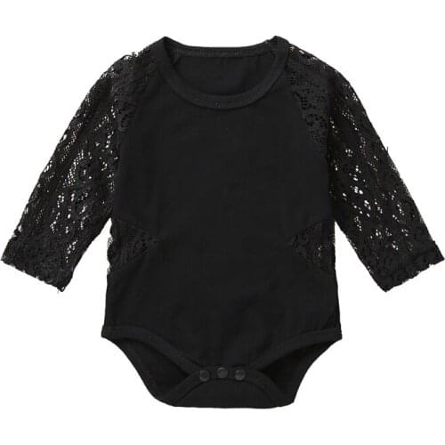 Baby Rompers Lace long Sleeve Cotton overalls Newborn clothes boys girls jumpsuit clothing kids playsuits