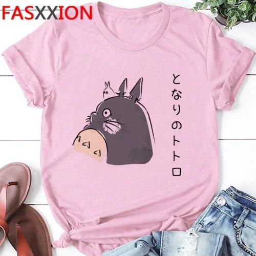 Totoro Studio Ghibli tshirt t shirt female ulzzang white t shirt japanese harajuku kawaii t shirt white t shirt
