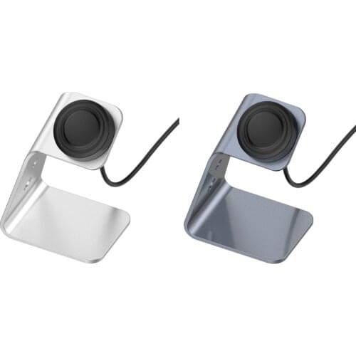 Metal USB Charger Dock Magnetic Stand for Samsung-Galaxy watch 42/46mm Gear S2 Sport Classic S3 Frontier SM-R760 R800