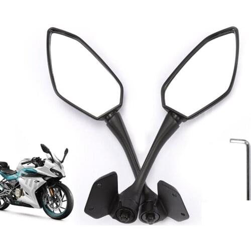 Motorcycle Rearview Mirrors,For CFMOTO 250SR CF250-6-6A,Scooter E-Bike Rear View Mirrors Back Side Convex