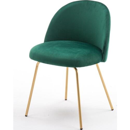 Nordic Ins Chair Net Red Chair Modern Simple Household Make Up Chair Light Luxury Dining Chair Bedroom Casual Nail Stool