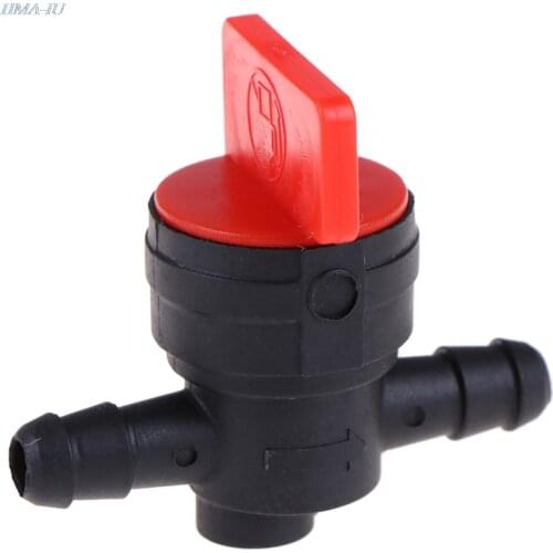 New 1PC Shut Off Value 1/4" Inline Straight Gas Fuel Cut Shut Off Valve