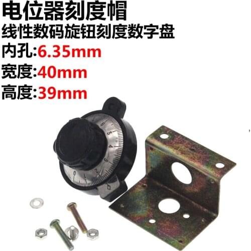 New RV24YN20S Digital knob adjuster Potentiometer with scale knob SB-360