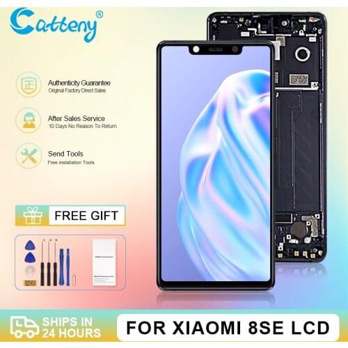 Wholesale 5.88Inch For Xiaomi Mi 8 SE Lcd Screen Touch Panel Glass Digitizer M1805E2A Mi8 SE Display Assembly Free Shipping
