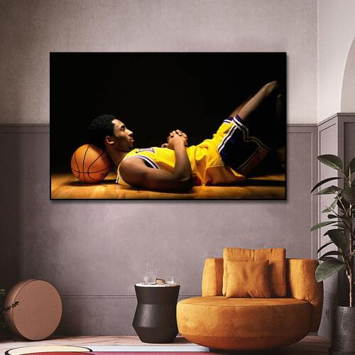 Black Mamba Mentality Posters Wall Art Basketball Legend MVP Player Canvas Prints Paintings Picture for Home Wall Decoration