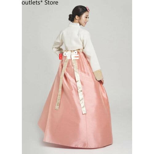 Hanbok Dress Custom Made Korean Bride Wedding Hanbok Modern High Waist Hanbok