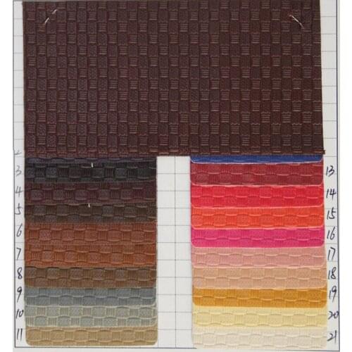Braided pattern textile leather / fabric leather meter/ holographic leather/ whole sale fabric.furniture textile in fabric