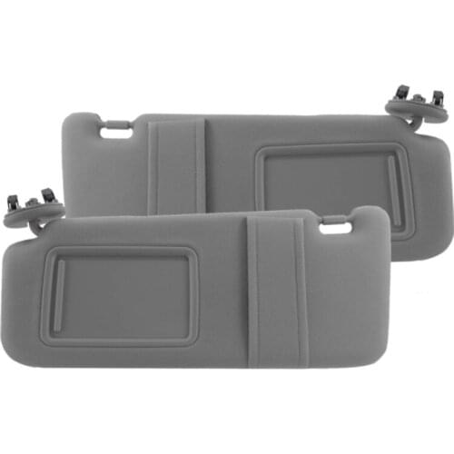 Gray Car Sun Visor Sunshade for Toyota Camry 2007-2011 Driver Passenger Side Right Left Organizer 7432006780B0