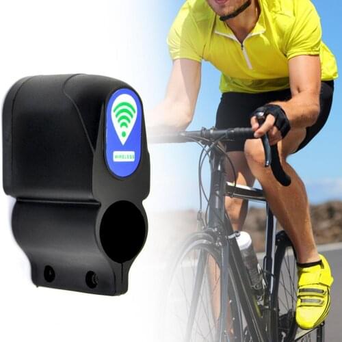 Bicycle Alarm Lock Wireless Anti-theft ABS Remote Control Bike Vibration Alarm for MTB Road Bike