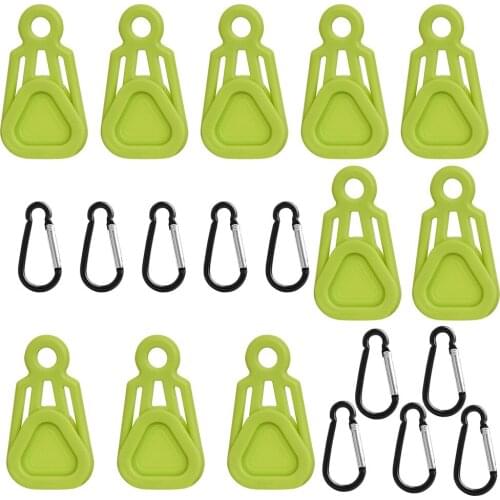 Tent clip Tarp Tarpaulin Snap Groundsheet Tent Clip for Camping Awning Canopy Clamp Canoe Kayak Bike Accessory Tent Accessories