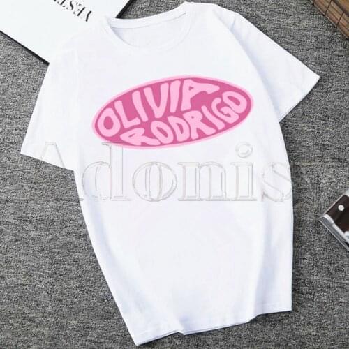 Olivia Rodrigo Summer Fashion Shirt Graphic T Shirt Women Tops Base O-neck Tees Funny Girls Tshirt