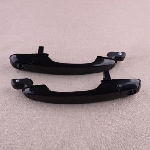1 Pair Car Front Exterior Outside Door Handle 82650-2E020 82660-2E020 Fit for Hyundai Tucson 2005 2006 2007 2008 2009