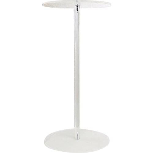 11.8-Inch Height Acrylic Hat & Wig Tabletop Display Stand Rack