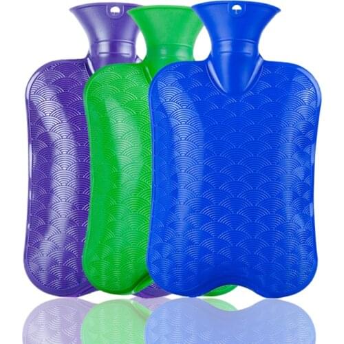 2L rubber pvc hot water bottle hot water bag warming hands warming foot