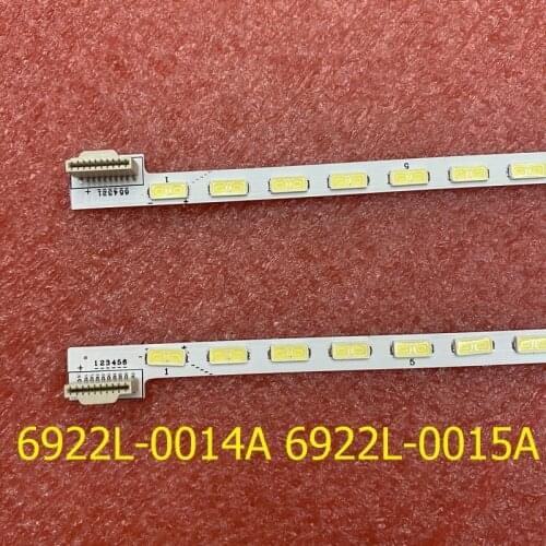 2pcs/set LED backlight strip for Panasonic TX-L42ETX54 TX-L42ET5B Tc-142et5b 42 V12 Edge R L 6920L-0001C 6922L-0014A 0015A